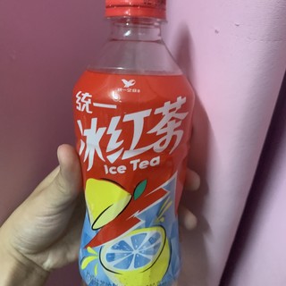 统一冰红茶 柠檬味菜饮料 嘎嘎好喝