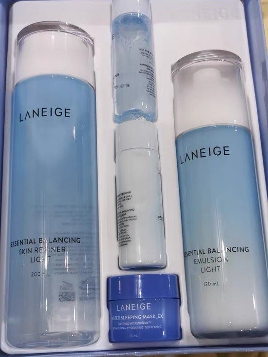 Laneige兰芝水乳五件套滋润型/清爽