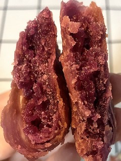 糯唧唧油滋滋的紫薯饼！！谁能拒绝哈哈哈哈