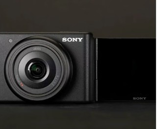 索尼（SONY）ZV-1F Vlog相机 广角大光圈 