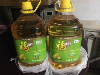 超定制 福临门非转基因压榨玉米油5.436L/桶