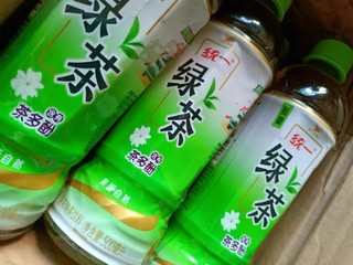 统一 绿茶茉莉味瓶装茶饮料500ml*15瓶整箱 