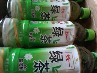 统一 绿茶茉莉味瓶装茶饮料500ml*15瓶整箱 