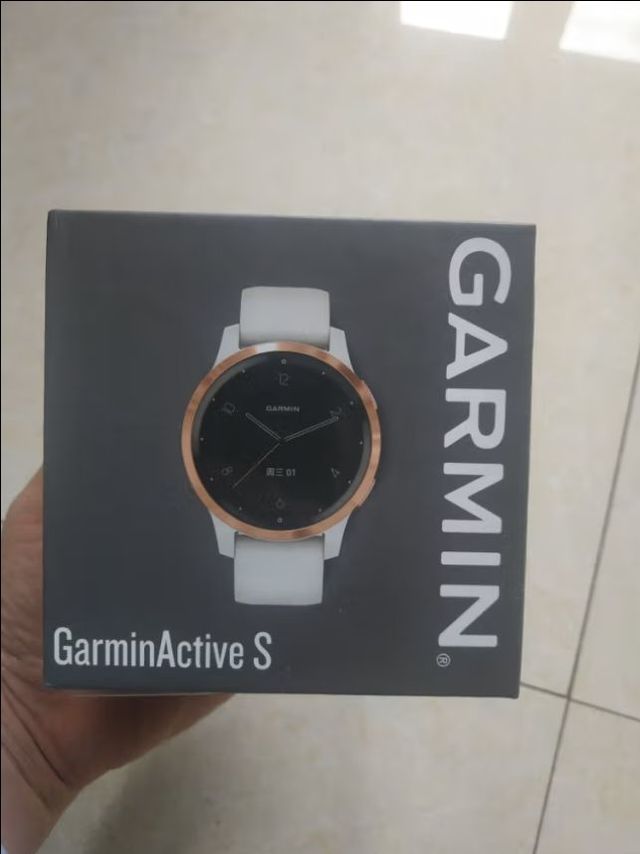 佳明（GARMIN）GarminActive S 魔力黑小码