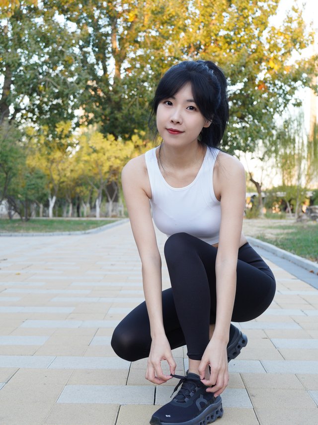 天气这么好，和我一起去跑步吧！