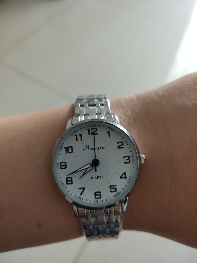 宝格图男款石英表怎么样 手表收到,老妈很喜欢,店家服务._什么值得买