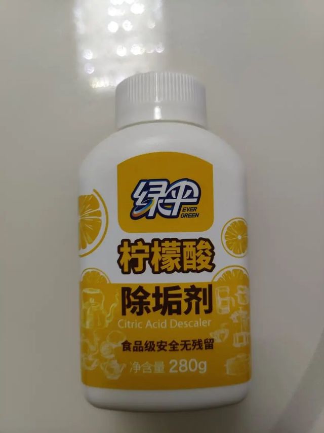 柠檬酸是我非常喜欢的一款清洁产品