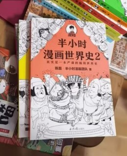 半小时漫画中国史，内容很棒，插画更棒