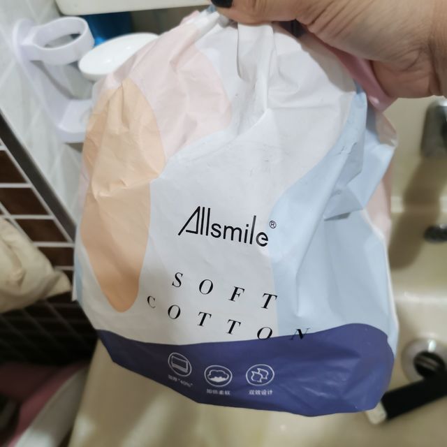 Allsmile加厚洗脸巾，深深地爱上