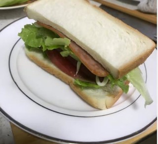 经典美式火腿片用来做三明治和煮粥都不错
