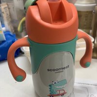 科巢儿童保温杯带吸管两用宝宝鸭嘴杯