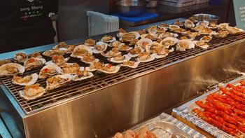 魔都吃不停 篇三百二十八：东盛炭火自助料理，烤肉，海鲜，甜品一站式吃饱！ 