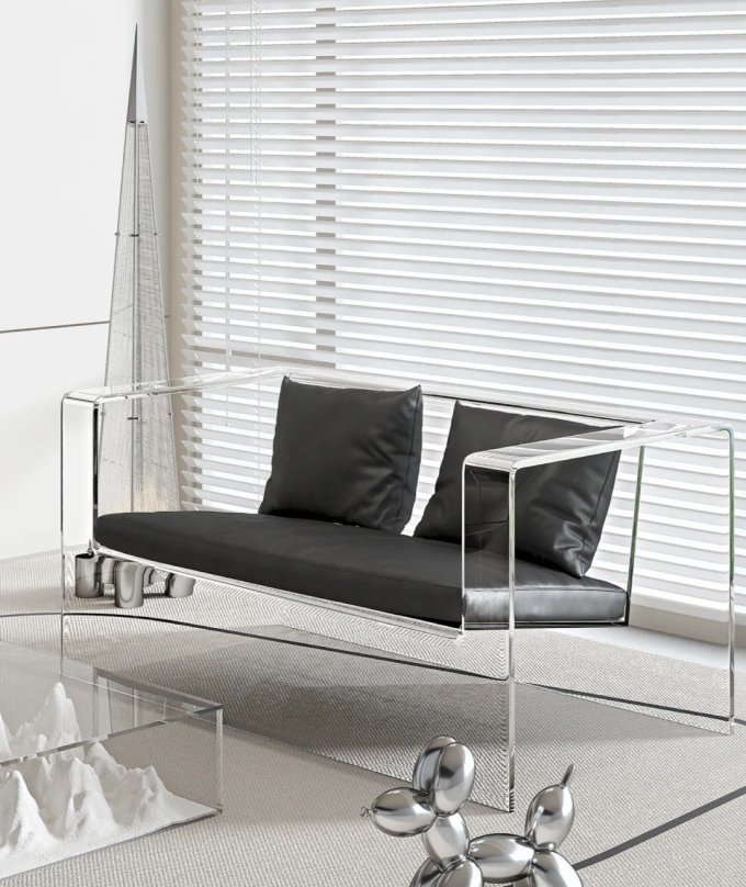 悬浮物半空的未来科技感沙发_什么值得买