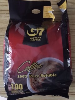 中原G7美式纯黑咖啡 越南进口速溶