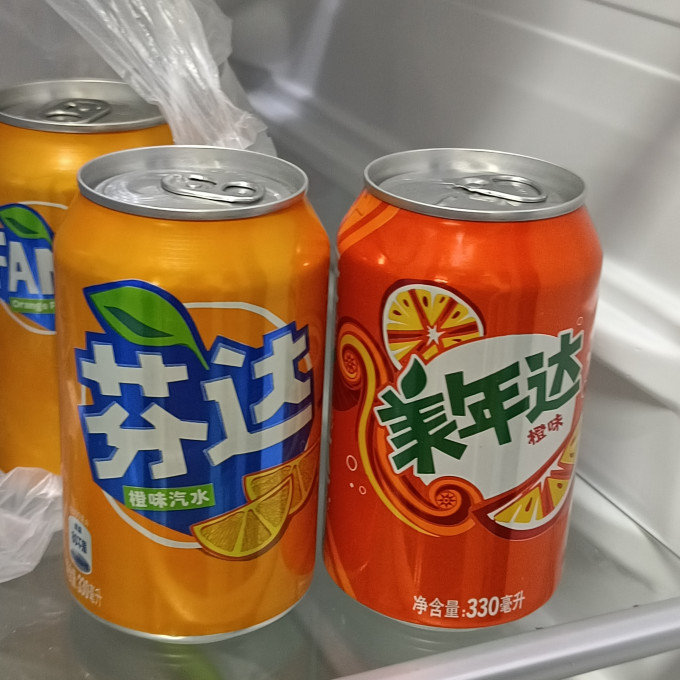 芬达美年达那个更好喝?