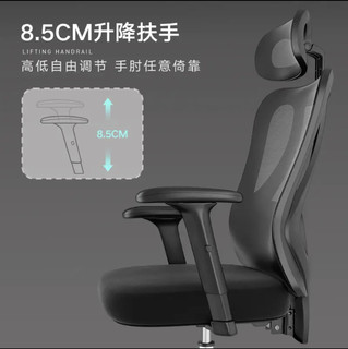 黑白调（Hbada） 黑白调P3 人体工学椅电脑