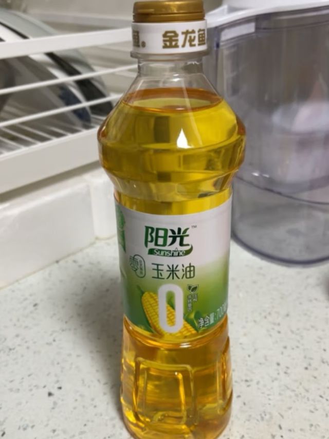 金龙鱼阳光玉米油，零反式脂肪酸