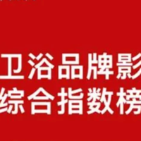 世研指数报告发布2022中国卫浴品牌影响力50强，九牧、箭牌、恒洁均上榜