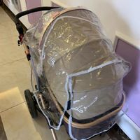 婴儿推车通用型雨罩防风罩宝宝推车配件雨棚