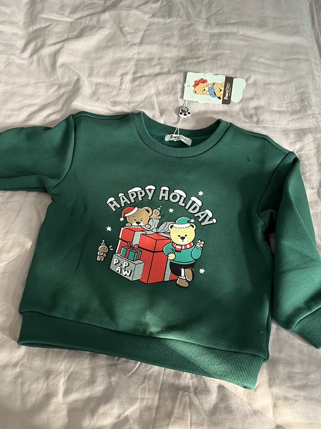 柔软的小熊卫衣