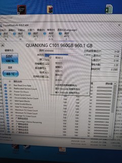 白菜价的铨兴C101 960G SSD