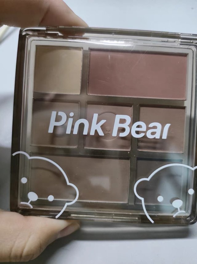 pinkbear皮可熊小世界七色眼影盘大地色202