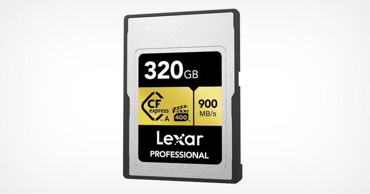 雷克沙 CFexpress Type A卡 容量提升至 320GB