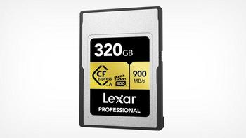 雷克沙 CFexpress Type A卡 容量提升至 320GB