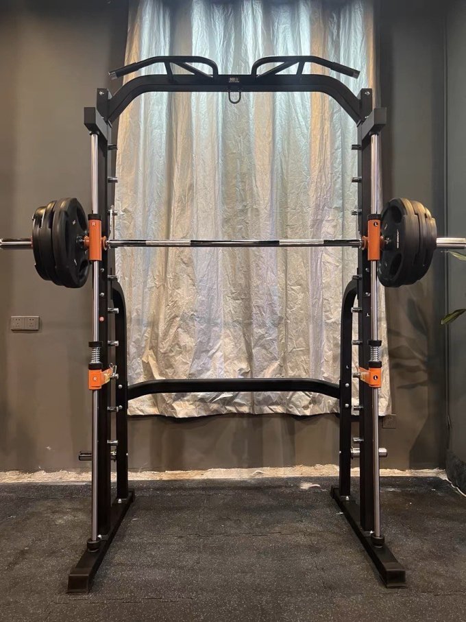 史密斯机家用框式深蹲架专业杠铃