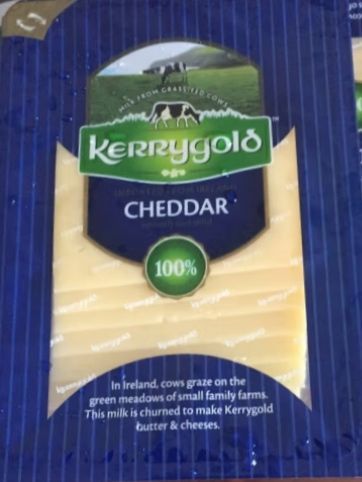 金凯利白切达干酪片奶酪片芝士片即食 爱尔