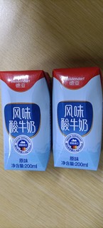 德亚常温原味酸牛奶 200ml*12盒