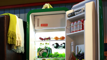 哈士奇复古风冰箱-----踩在审美点上的设计，这样的冰箱我爱了！