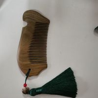 古风檀木梳子，按摩头皮，防止脱发