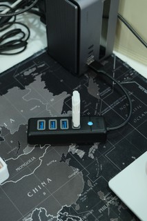 奥睿科4口USB3.0口袋集线器晒物！