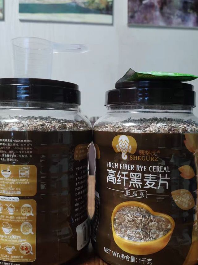 减肥代餐还得是黑麦片