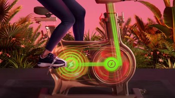 运动经验谈 YESOUL野小兽自发电科技动感单车家用超静音磁控室内健身车小白驹