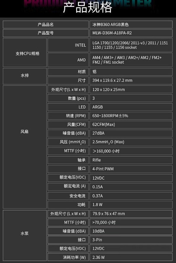 DIY玩家新选择：酷冷至尊推出炎神 P360 白色版水冷散热器