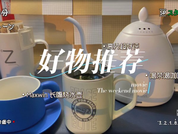 Maxwin烧水壶，喝茶喝咖啡都不在话下