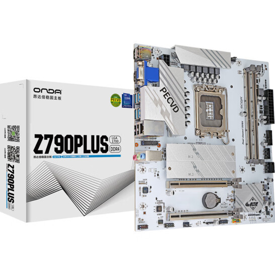 昂达推出 Z790PLUS 主板，千元价位段、黑白双色可选