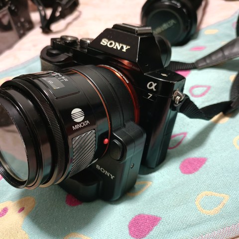 Sony a7转接美能达a卡口镜头介绍