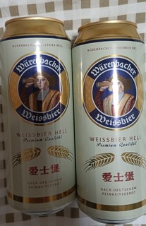 爱士堡小麦白啤酒500ml*24听整箱装