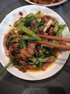 豆角炒肉片是我的下饭神器