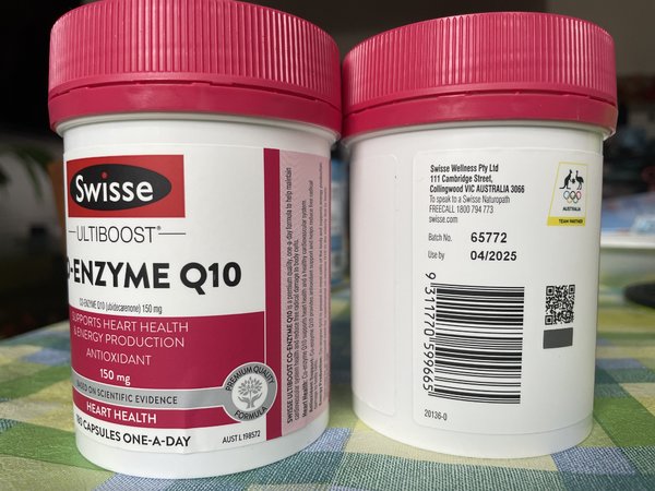 保健品吃起来 swisse辅酶Q10胶囊