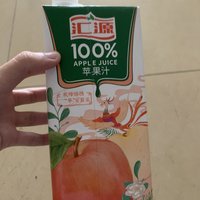 汇源1L苹果汁  真材实料的果汁
