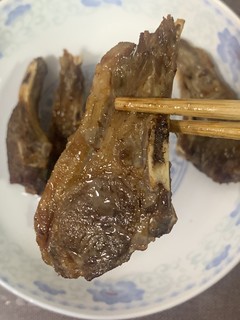 法式羊排，美味。