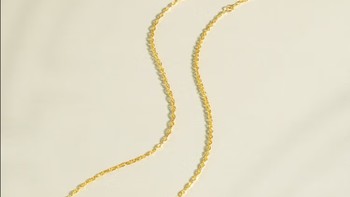 诗普琳珠宝 黄金项链足金黄金绞丝链素金链计价项链（线上款） 约5.0-5.59g（克重多退少补搭配简单非常好