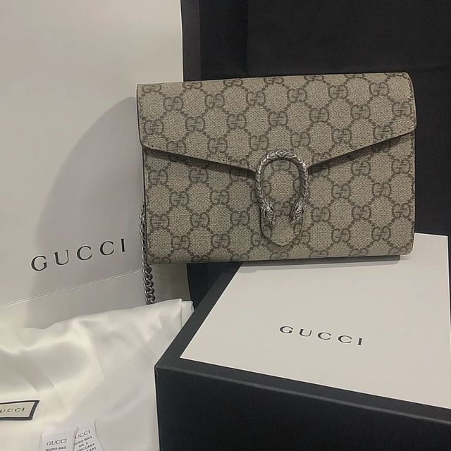 Gucci酒神老花woc/古驰万元内包包