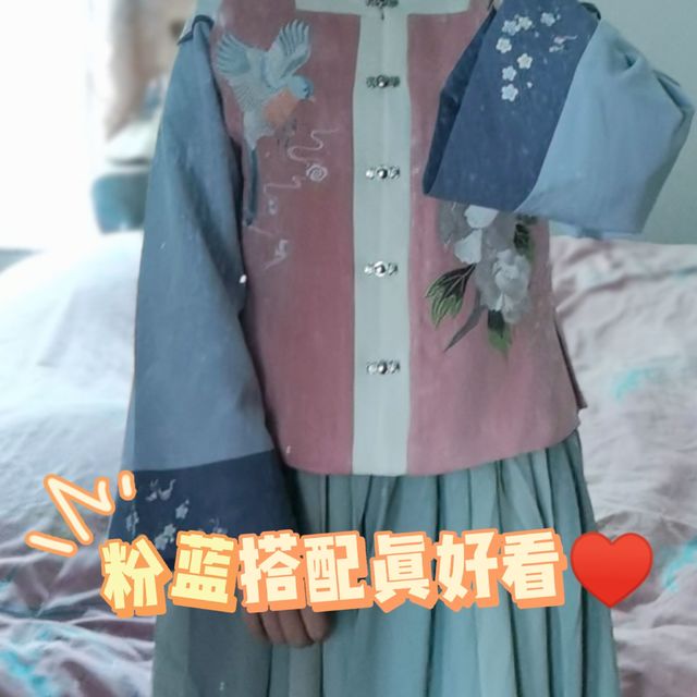 汉服汉元素混搭☞织羽集的配色好柔和！