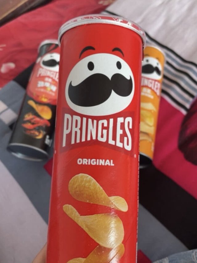 品客原味薯片也太好吃了吧