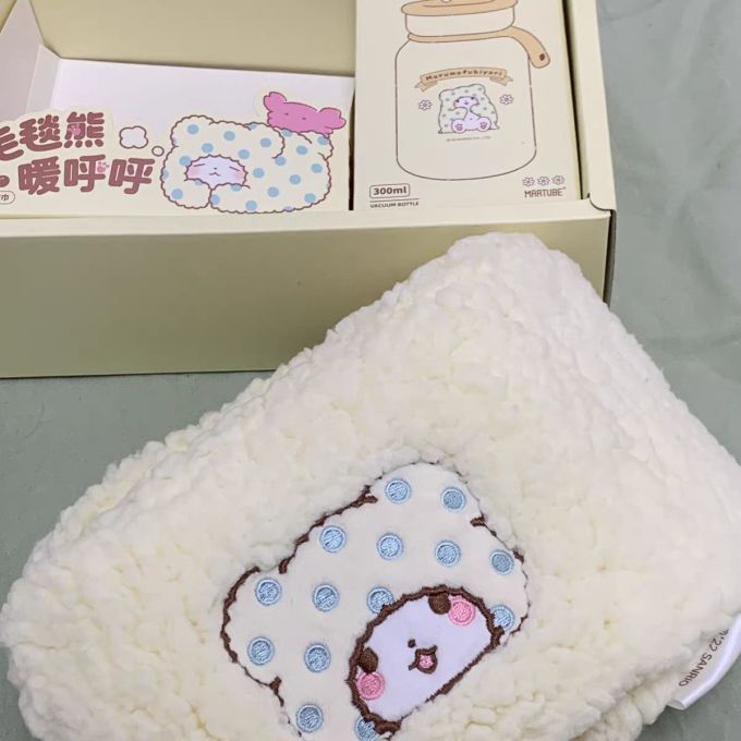 毛毯熊暖呼呼礼盒女生生日礼物